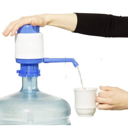 Water Bottle Pump - 3-5 Gallon Manual Drinking Water Pump Small and Large